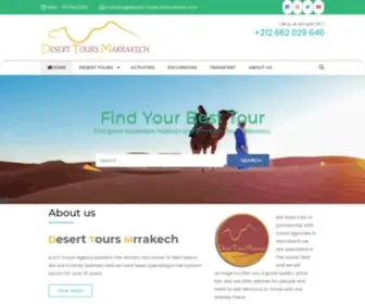Desert-Tours-Marrakech.com(Desert Tours Marrakech) Screenshot