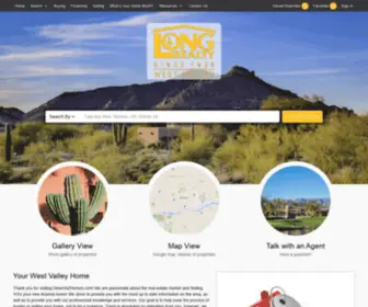 Desertazhomes.com(Phoenix West Valley Real Estate) Screenshot