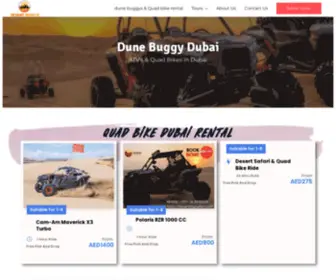 Desertbuggys.com(Enjoy Extreme Dune Buggy Dubai Tour in 2022) Screenshot