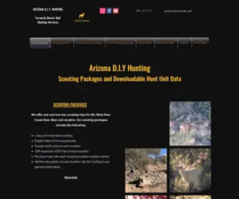 Desertbull.com(Desert Bull hunting Maps and Scouting) Screenshot