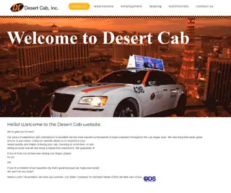 Desertcabinc.com(Taxi Service in Las Vegas) Screenshot