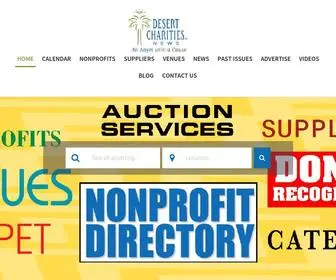 Desertcharities.com(Desert Charities News reCAPTCHA demo) Screenshot