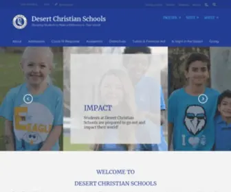 Desertchristian.org(Educate to Impact) Screenshot