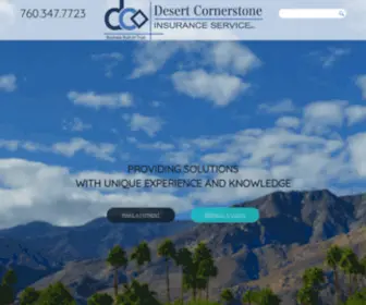 Desertcornerstoneins.com(Desert Cornerstone Insurance) Screenshot