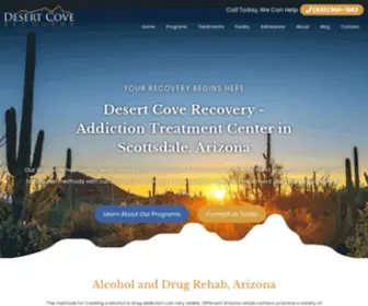 Desertcoverecovery.com(Desert Cove Rehab Center in Scottsdale Arizona) Screenshot