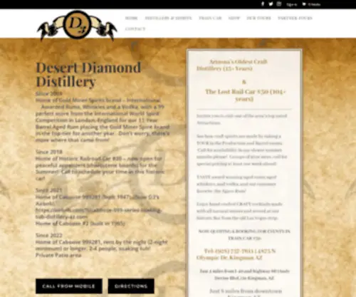 Desertdiamonddistillery.com(Desertdiamonddistillery) Screenshot