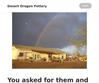 Desertdragonpottery.com(Desert Dragon Pottery) Screenshot