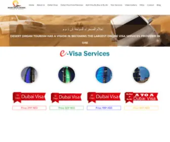 Desertdreamtourism.com(Desert Dream Tourism) Screenshot