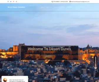 Desertdunesjaisalmer.com(Desert Dunes) Screenshot