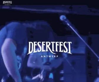 Desertfest.be(Belgium Desertfest) Screenshot