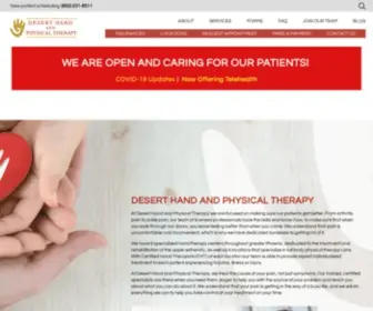 Deserthandtherapy.com(Desert Hand Therapy) Screenshot