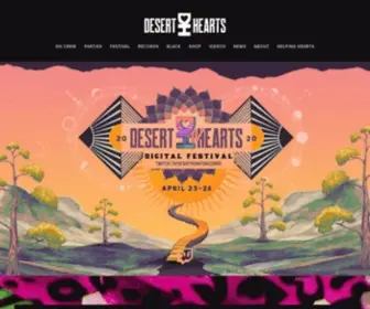 Deserthearts.us(Official website of Desert Hearts. Desert Hearts) Screenshot