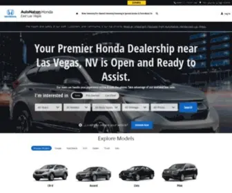 Deserthonda.com(AutoNation Honda East Las Vegas) Screenshot