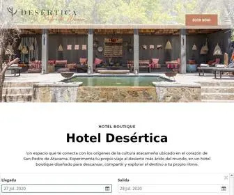 Desertica.com(Hotel Desértica) Screenshot