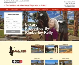 Desertluxuryproperties.com(Coachella Valley Real Estate) Screenshot