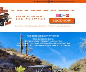 Desertmonsterstours.com(Atv Tours Phoenix) Screenshot