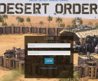 Desertorder.com(Desert Order) Screenshot