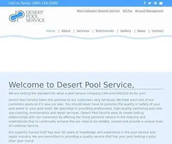 Desertpools.com(Desert Pool Service) Screenshot