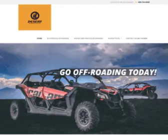 Desertpowersportrentals.com(ATV & UTV's for Rent in Phoenix) Screenshot