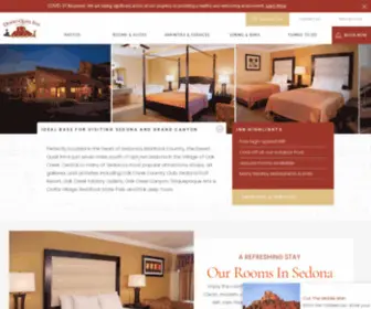 DesertQuailinn.com(Desert Quail Inn™ Sedona AZ) Screenshot