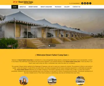 Desertsafaricampsam.com(Desert Safari Camp Sam) Screenshot