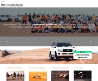 Desertsafaridubai.com(Desert Safari Dubai) Screenshot