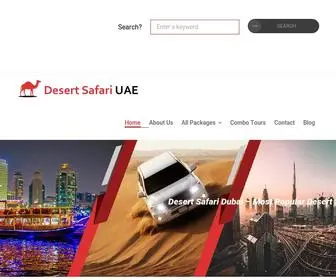 Desertsafariuae.ae(Desert Safari Dubai) Screenshot