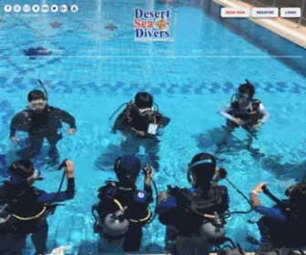 Desertseadivers.com(Desert Sea Divers) Screenshot