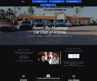 Desertskymustangs.net(Desertskymustangs) Screenshot