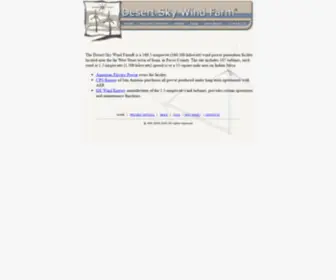 Desertskywind.com(AEP Renewables) Screenshot