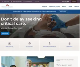 Desertspringshospital.com(Desert Springs Hospital Medical Center) Screenshot