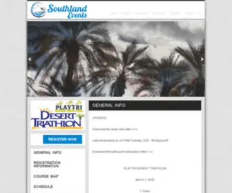 Deserttriathlon.com(Desert Triathalon) Screenshot