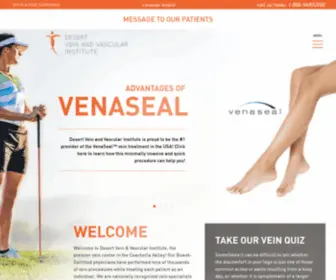 Desertveinspecialists.com(Desert Vein & Vascular) Screenshot