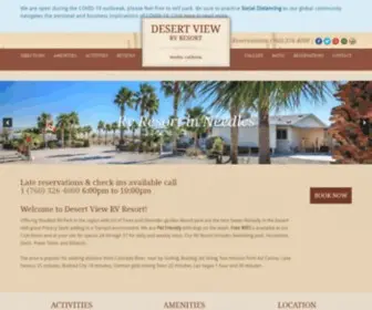 Desertviewrv.com(Best RV Resort Needles) Screenshot