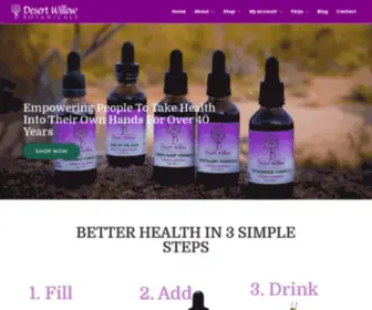 Desertwillowbotanicals.com(Desert Willow Botanicals) Screenshot