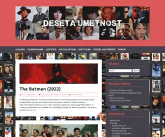 Desetaumetnost.com(Desetaumetnost) Screenshot