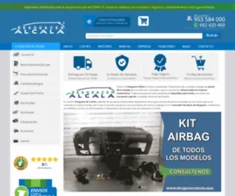 Desguacesalcala.com(Desguaces Alcalá) Screenshot