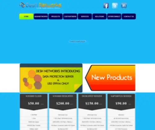 Deshnetworks.com(Desh Networks) Screenshot