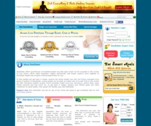 Desidieter.com(Weight Loss Diet Plan) Screenshot