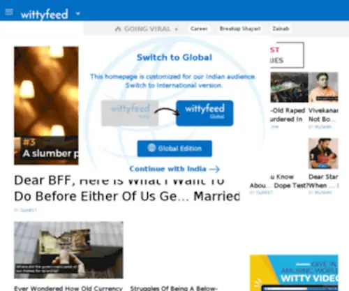 Desifeeds.com(Say dil se) Screenshot