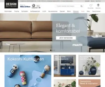 Design-Bestseller.de(Designer Möbel online bestellen) Screenshot