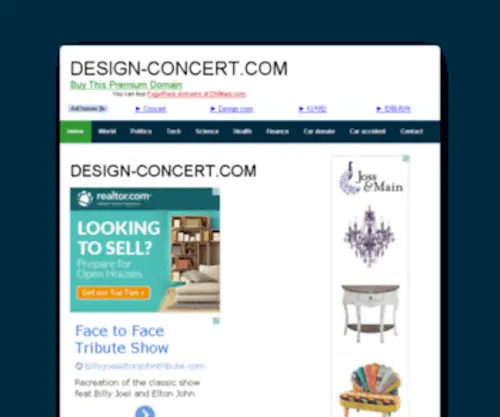 Design-Concert.com(Design Concert) Screenshot