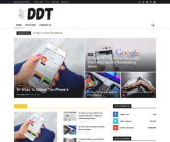 Design-Develop-Test.com(Technology Tips & Fixes DDT) Screenshot