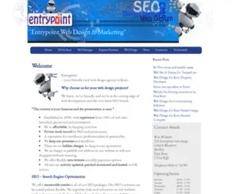 Design-Kent.co.uk(Entrypoint SEO specialist & Web designer in Deal Kent) Screenshot