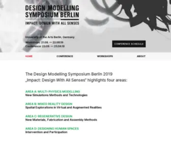 Design-Modelling-SYmposium.de(Design Modelling Symposium) Screenshot