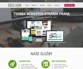 Design-Online.cz(Tvorba Webových Stránek Praha a ČR) Screenshot