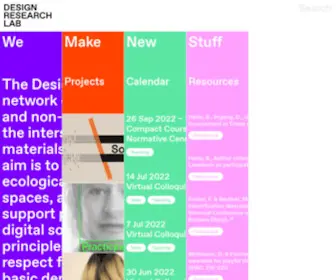 Design-Research-Lab.org(The Design Research Lab) Screenshot