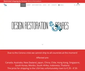 Design-Restoration-Spares.com(Design restoration spares) Screenshot