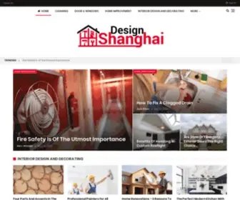 Design-Shanghai.com(Homepage 1) Screenshot
