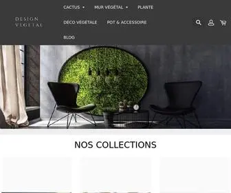 Design-Vegetal.eu(Mur Végétal Artificiel) Screenshot